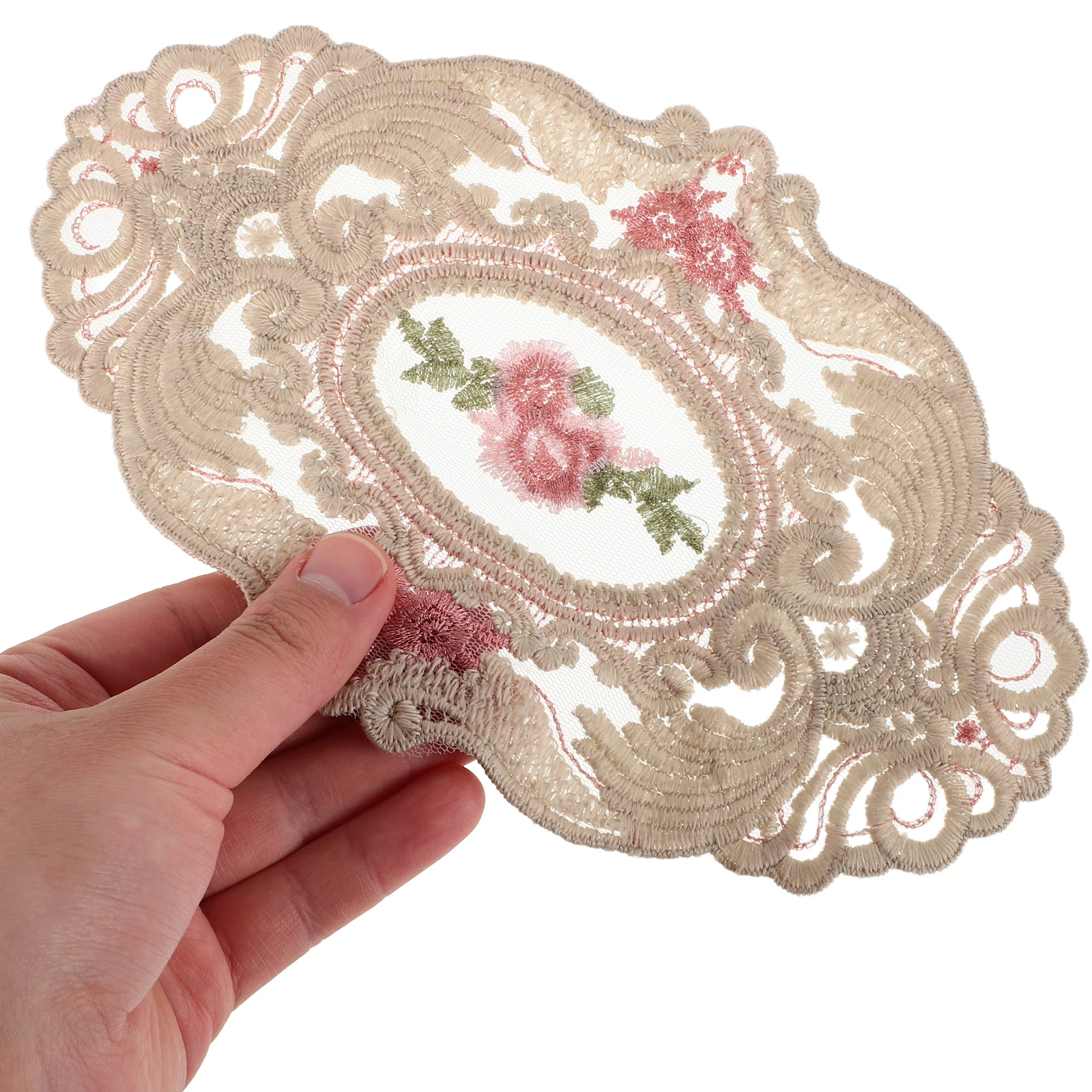 2 Pcs Lace Placemat Cup and Vase Mats Desk Cover Decorative Placemats Dining Room Table Cutlery Milk Silk Boho
2 Pcs Lace Placemat Cup and Vase Mats Desk Cover Decorative Placemats Dining Room Table Cutlery Milk Silk Boho