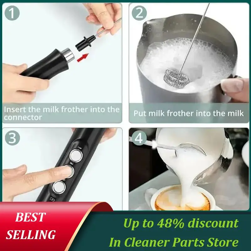 Satisfied Three-In-One Milk Frother Mini Milk Blender Suitable For Beating Eggs In The Kitchen A
Satisfied Three-In-One Milk Frother Mini Milk Blender Suitable For Beating Eggs In The Kitchen A
