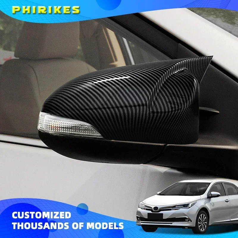 2pcs Carbon Fiber Style Wing Side Rearview Mirror Cover Trim Cap Fit for Toyota C-HR CHR 2017 2018 2019 2020 Car Accessories
2pcs Carbon Fiber Style Wing Side Rearview Mirror Cover Trim Cap Fit for Toyota C-HR CHR 2017 2018 2019 2020 Car Accessories