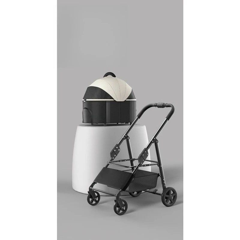 Pet trolley, lightweight foldable dog trolley, cat outing car
Pet trolley, lightweight foldable dog trolley, cat outing car