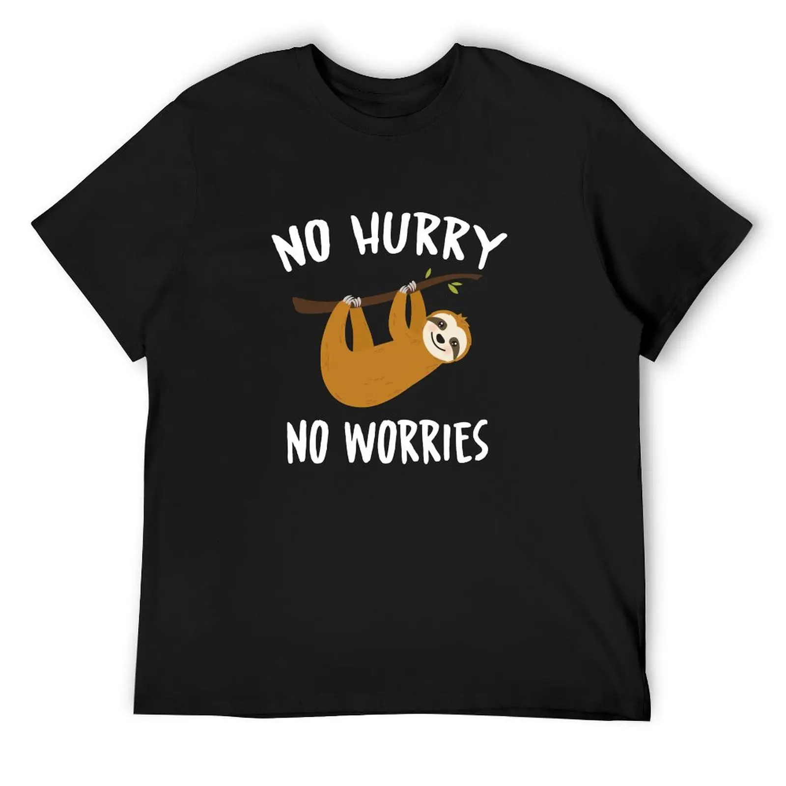 No Hurry No Worries Sloth T-Shirt quick drying graphic t shirt vintage anime stuff baggy shirts t shirts men
No Hurry No Worries Sloth T-Shirt quick drying graphic t shirt vintage anime stuff baggy shirts t shirts men