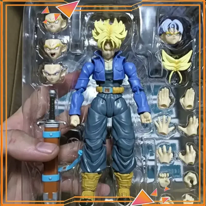 Фигурка Dragon Ball Trunks-коллекционная серия Shf Future Boy, аниме-модель, игрушка для фанатов, украшение для рабочего стола, рождественские подарки 
Фигурка Dragon Ball Trunks-коллекционная серия Shf Future Boy, аниме-модель, игрушка для фанатов, украшение для рабочего стола, рождественские подарки