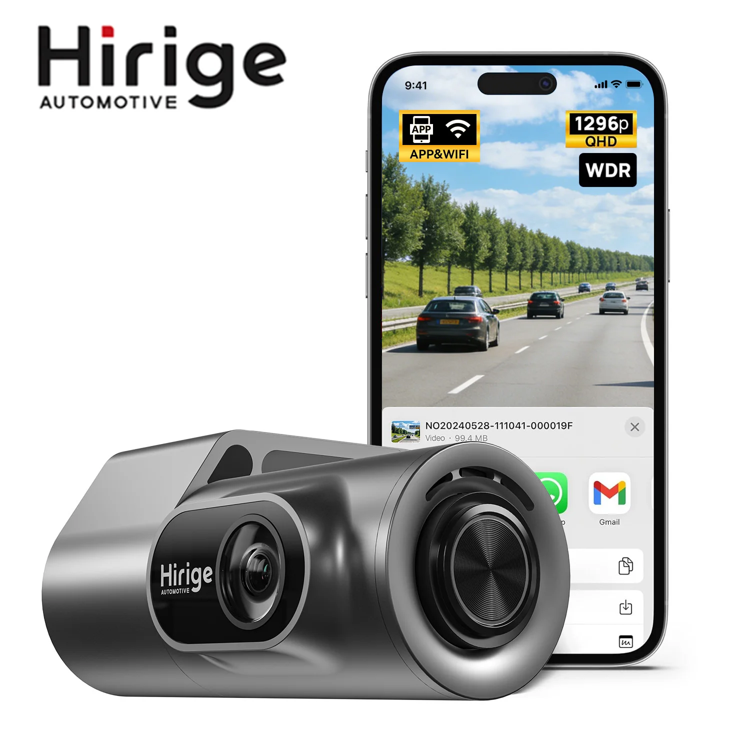 HIRIGE M2 Dash Cam 2K Front and Rear Dashcam Night Vision Loop Recording dash cam with parking mode wifi
HIRIGE M2 Dash Cam 2K Front and Rear Dashcam Night Vision Loop Recording dash cam with parking mode wifi