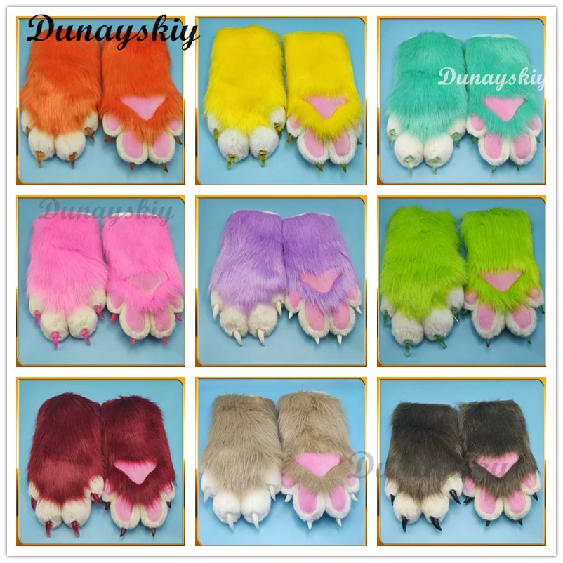 Kawaii Fursuit Paw Gloves 22, пастельные неоновые цвета, ультра-мягкие кроличьи/кошачьи когти для пушистых косплея, аниме-вечеринок, тренды TikTok 
Kawaii Fursuit Paw Gloves 22, пастельные неоновые цвета, ультра-мягкие кроличьи/кошачьи когти для пушистых косплея, аниме-вечеринок, тренды TikTok