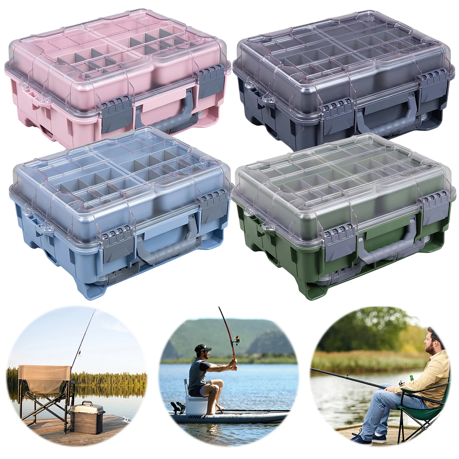 Thicker Floating Airtight Stowaway Removal Inside Design Tackle Storage and Tool Organization for Outdoor Camping
Thicker Floating Airtight Stowaway Removal Inside Design Tackle Storage and Tool Organization for Outdoor Camping