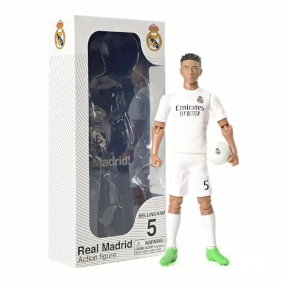 Banbo Toys Real Madrid CF Jude 8" Collectible Soccer Action Figure
Banbo Toys Real Madrid CF Jude 8" Collectible Soccer Action Figure