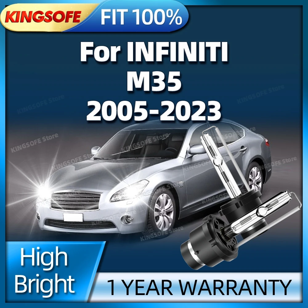 2Pcs Xenon 35W HID Car Lamp D2S Headlight 6000K Bulbs For INFINITI M35 2005-2023 2009 2010 2011 2012 2013 2014 2015 2016 2017
2Pcs Xenon 35W HID Car Lamp D2S Headlight 6000K Bulbs For INFINITI M35 2005-2023 2009 2010 2011 2012 2013 2014 2015 2016 2017