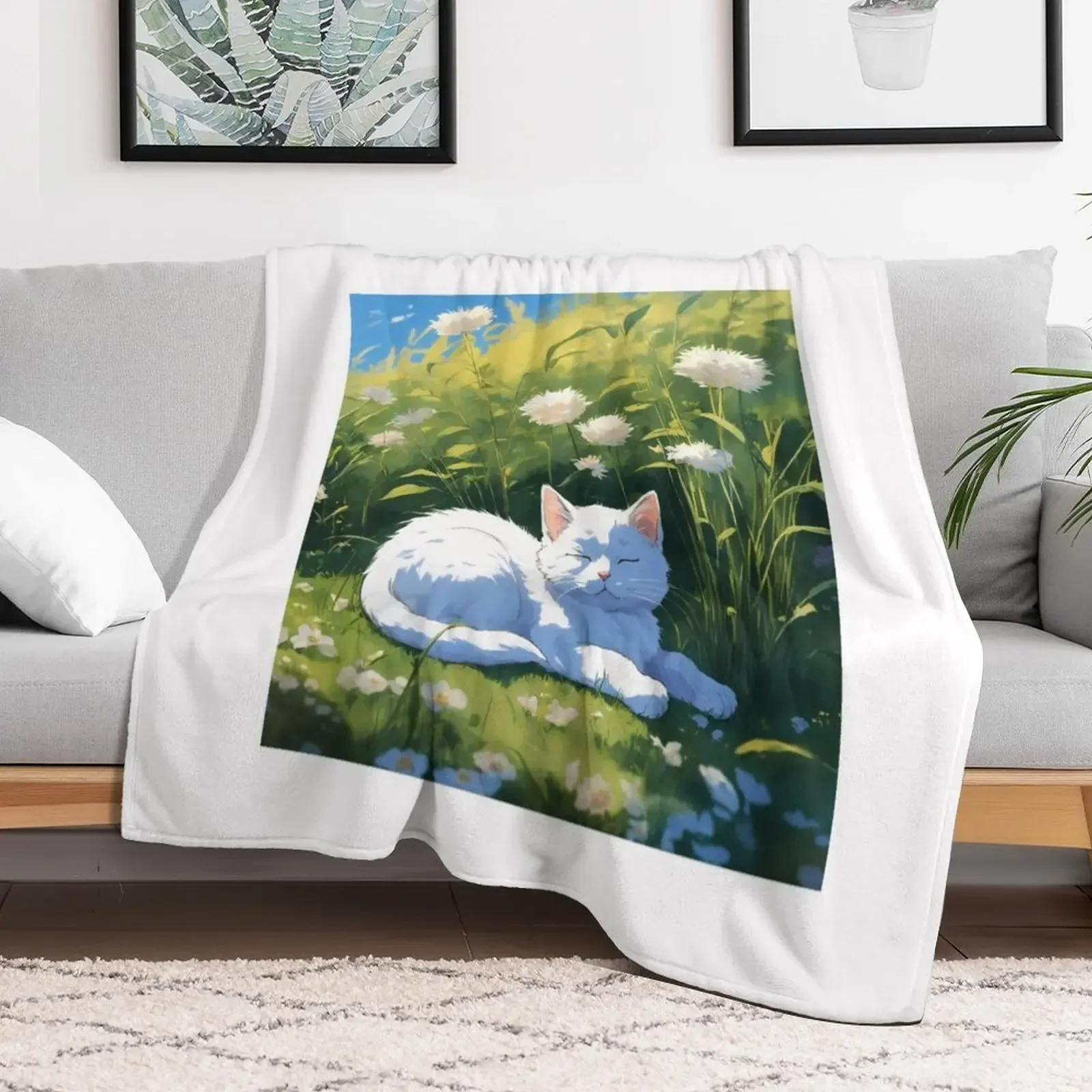 Art of a white kitten Throw Blanket Beach manga Luxury Brand Blankets
Art of a white kitten Throw Blanket Beach manga Luxury Brand Blankets