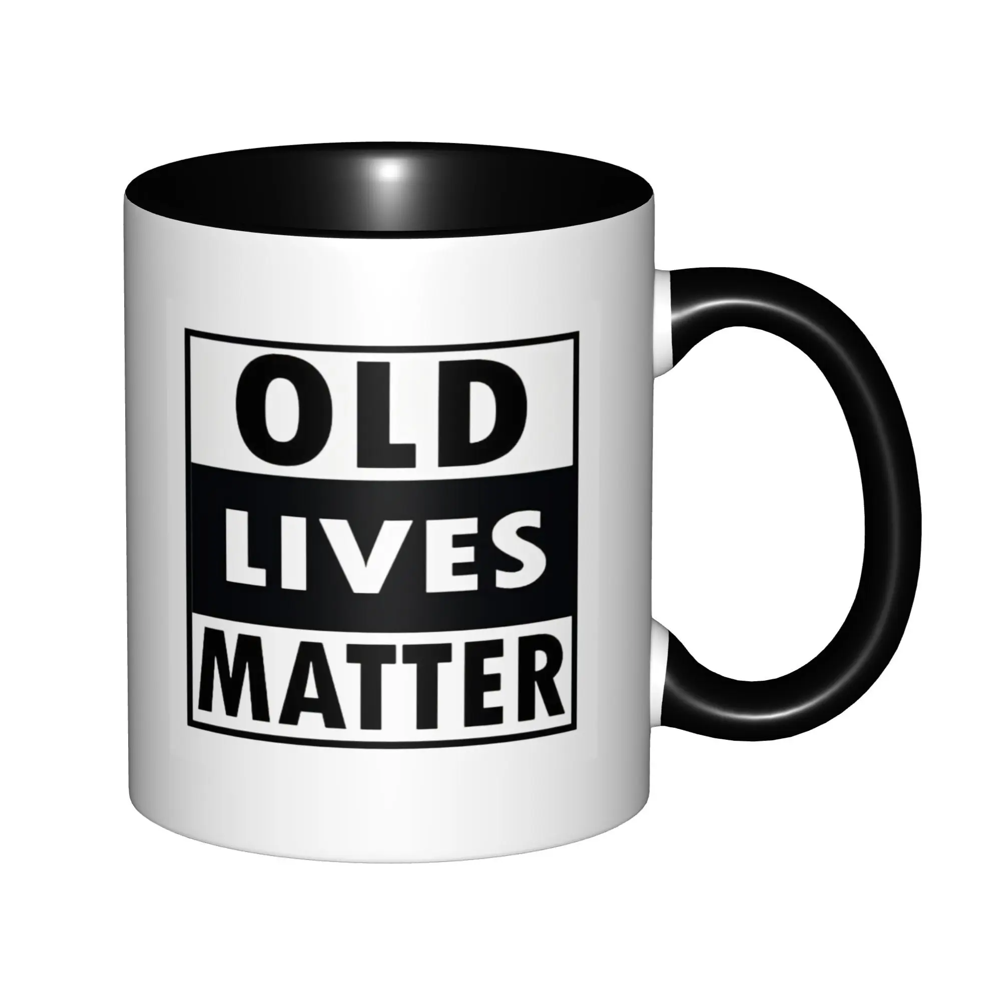 Retirement Birthday Gifts for Men Old Lives Matter Mugs With Black Handle Birthday Coffee Mugs Ceramic Tea Cups 11oz
Retirement Birthday Gifts for Men Old Lives Matter Mugs With Black Handle Birthday Coffee Mugs Ceramic Tea Cups 11oz