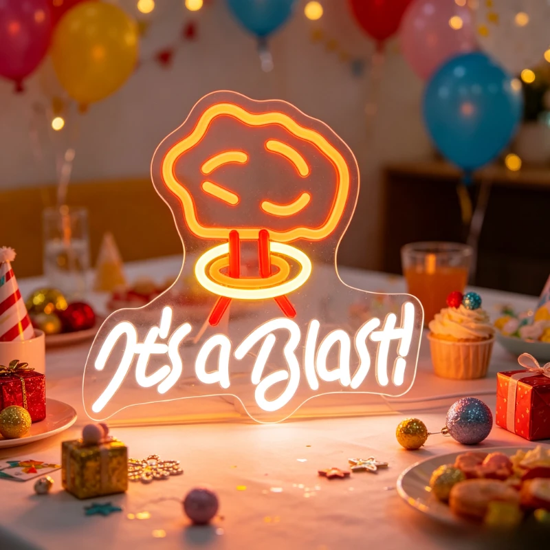 Its a Blast Neon Sign LED Night Light 3D Acrylic Birthday Cake USB Wall Lamp Party Home Aesthetic Desk Decoration Gift
Its a Blast Neon Sign LED Night Light 3D Acrylic Birthday Cake USB Wall Lamp Party Home Aesthetic Desk Decoration Gift