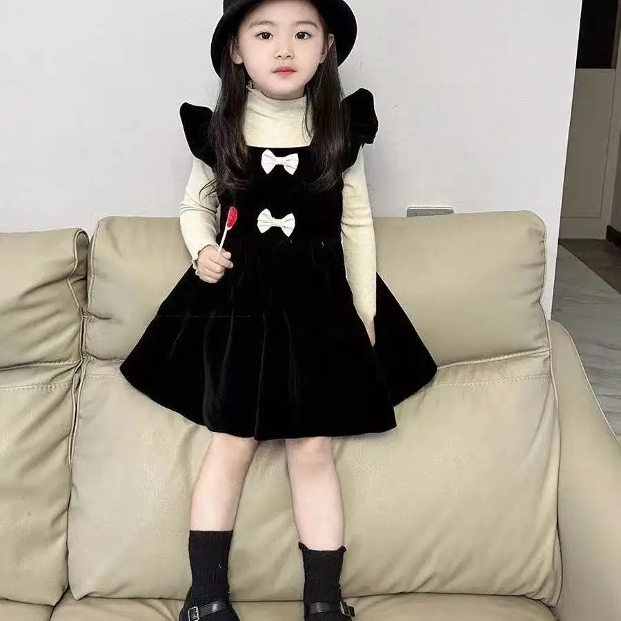 1-7 Year Girls' Dress Set Spring and Autumn New Style Children's Long Sleeve T-shirt+Vest Skirt Two-piece Set 80-140cm
1-7 Year Girls' Dress Set Spring and Autumn New Style Children's Long Sleeve T-shirt+Vest Skirt Two-piece Set 80-140cm