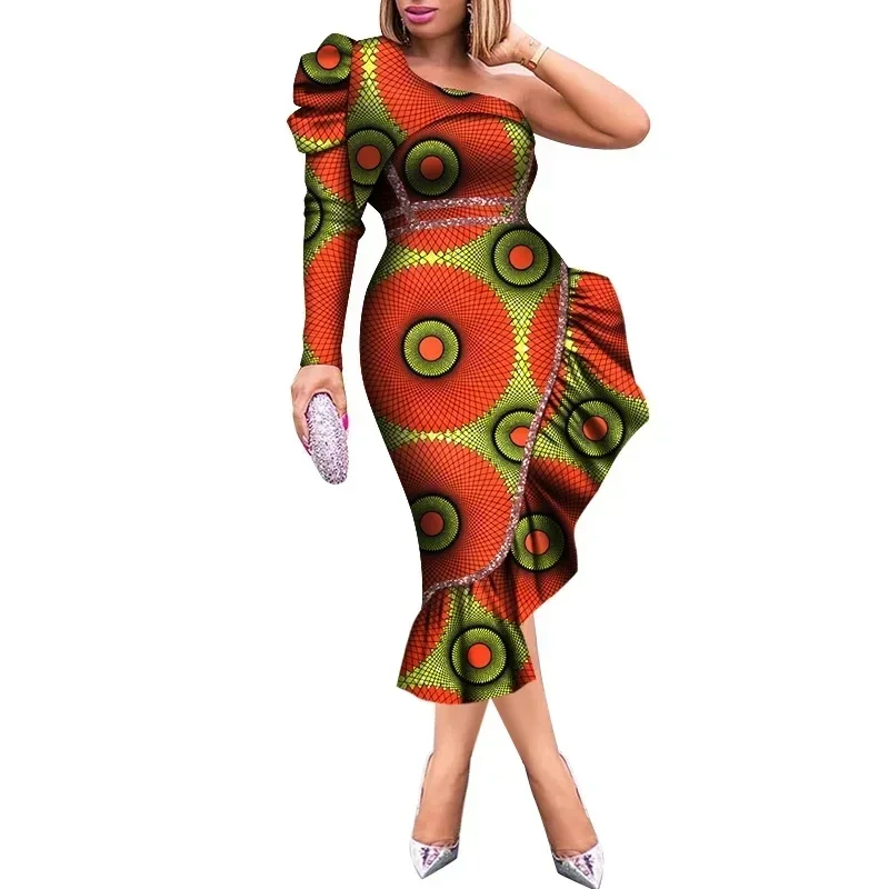 African Wax Print Dresses for Women Cotton Riche Knee Length Ankara Dress Traditional African Women Party Clothing WY8460
African Wax Print Dresses for Women Cotton Riche Knee Length Ankara Dress Traditional African Women Party Clothing WY8460