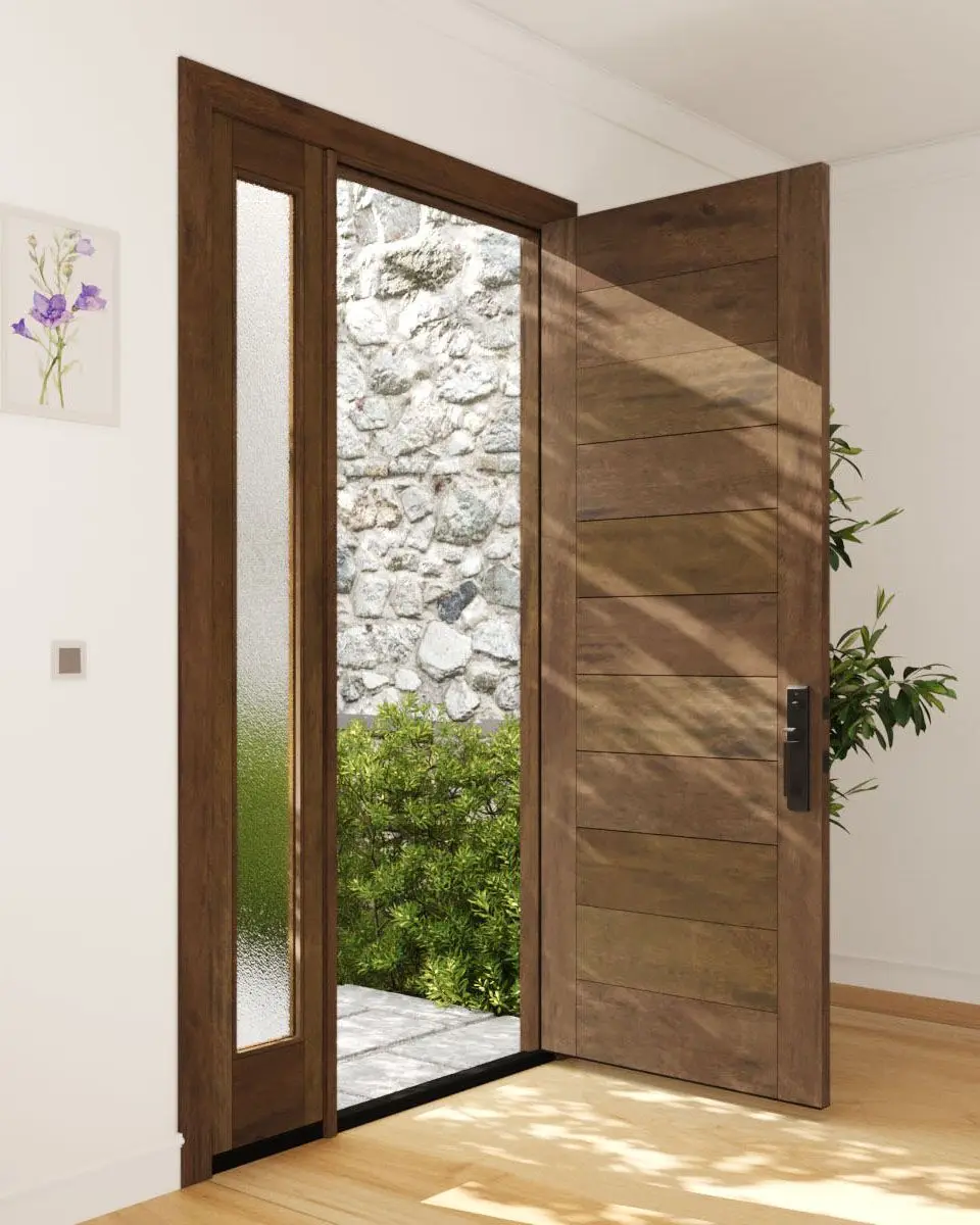Household Wood Grain Color Silent Moisture Proof Manual Hinged Door Aluminum Alloy Panel Thick and Durable Revolving Doors
Household Wood Grain Color Silent Moisture Proof Manual Hinged Door Aluminum Alloy Panel Thick and Durable Revolving Doors