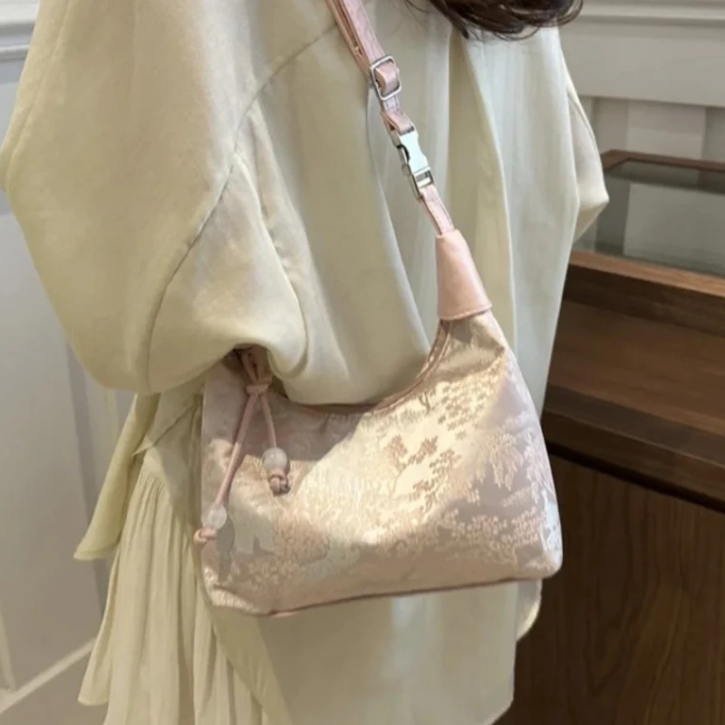 Women Large Capacity Nylon Pillow Shoulder Bag Multi-purpose Casual Simple Soft Comfortable Handbag for Daily Use Сумка Женская
Women Large Capacity Nylon Pillow Shoulder Bag Multi-purpose Casual Simple Soft Comfortable Handbag for Daily Use Сумка Женская