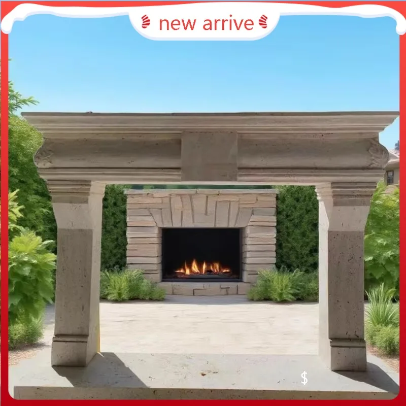 D88 Natural travertine fireplace antique medieval fireplace decorative cabinet
D88 Natural travertine fireplace antique medieval fireplace decorative cabinet