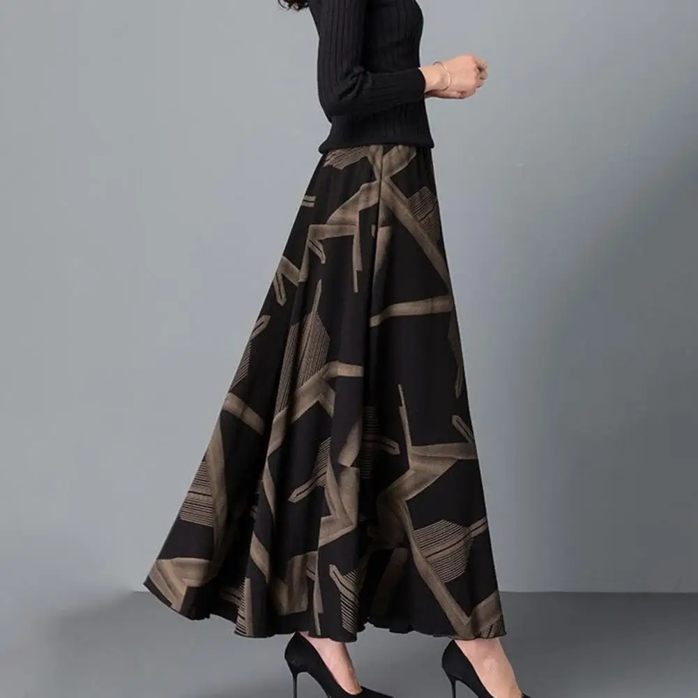 Elegant Women Maxi Skirt Elegant Retro Ruffle Maxi Skirt with High Waist Soft Pockets for Women A-line Colorblock for Party
Elegant Women Maxi Skirt Elegant Retro Ruffle Maxi Skirt with High Waist Soft Pockets for Women A-line Colorblock for Party