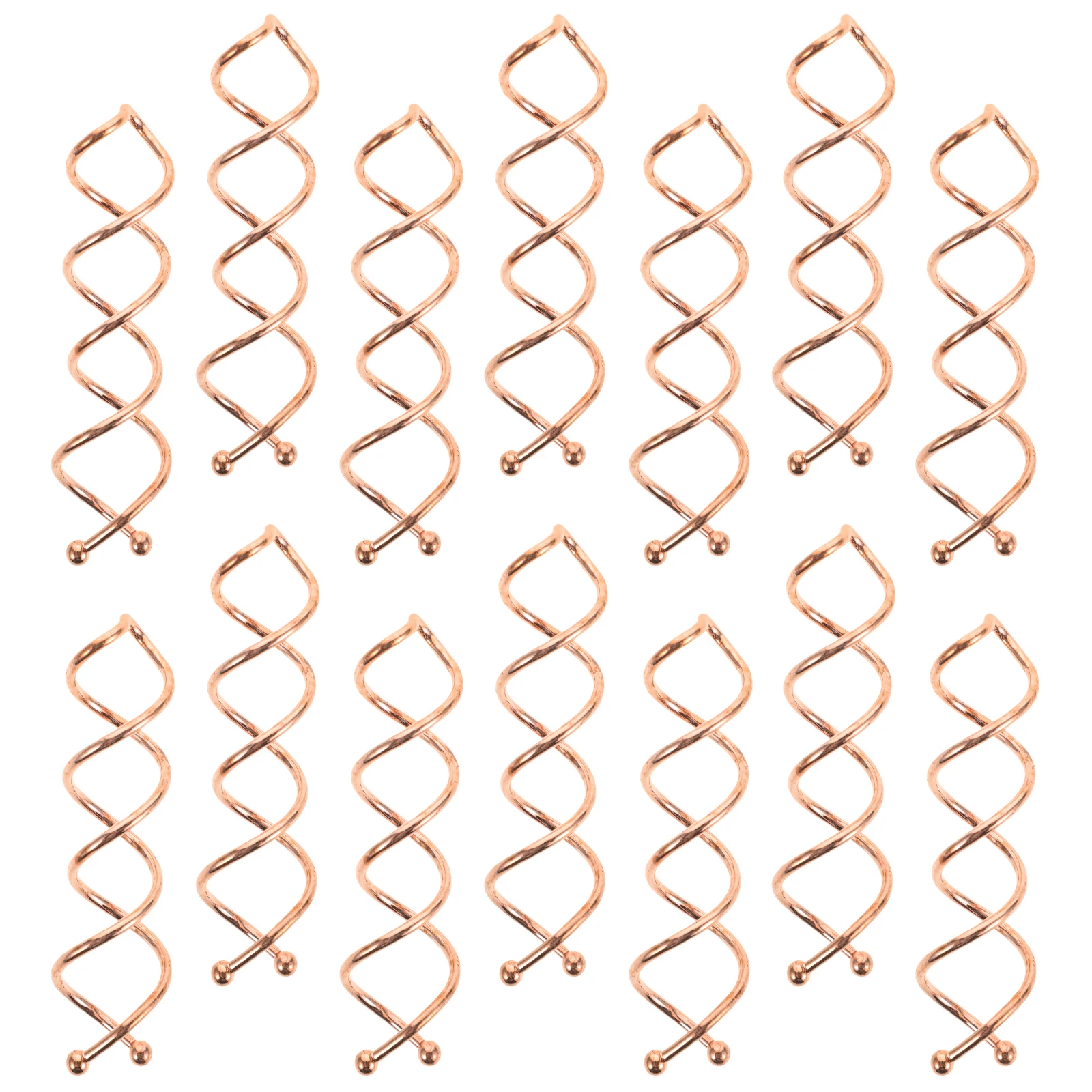 20 Pcs Spiral Pins Gold Sturdy Steel Wire Ball Tops Easy Application Hold Medium Long Thick Hair Bun Wedding School Work Night
20 Pcs Spiral Pins Gold Sturdy Steel Wire Ball Tops Easy Application Hold Medium Long Thick Hair Bun Wedding School Work Night