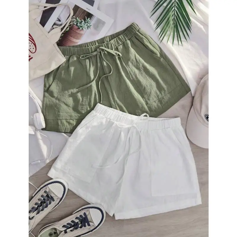 New Arrival Pure Color Elastic Waisand orts with Slant ket 2-Piece Set Men's Faion Ciwalk Vintage Sle orts
New Arrival Pure Color Elastic Waisand orts with Slant ket 2-Piece Set Men's Faion Ciwalk Vintage Sle orts