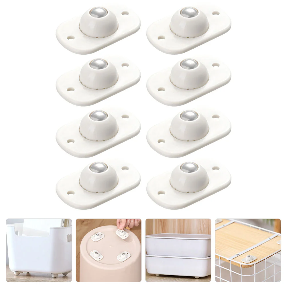 8 Pcs Universal Wheels Furniture Swivel Casters Heavy Duty Storage Bins Trash Adhesive Case Box
8 Pcs Universal Wheels Furniture Swivel Casters Heavy Duty Storage Bins Trash Adhesive Case Box
