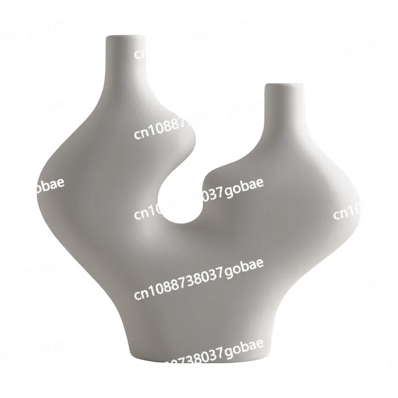 DIY Wabi Sabi Style Ceramic Double Peak Vase with A High-end Feel Soft Furnishings Home and Living Room Decorations and Ornament
DIY Wabi Sabi Style Ceramic Double Peak Vase with A High-end Feel Soft Furnishings Home and Living Room Decorations and Ornament