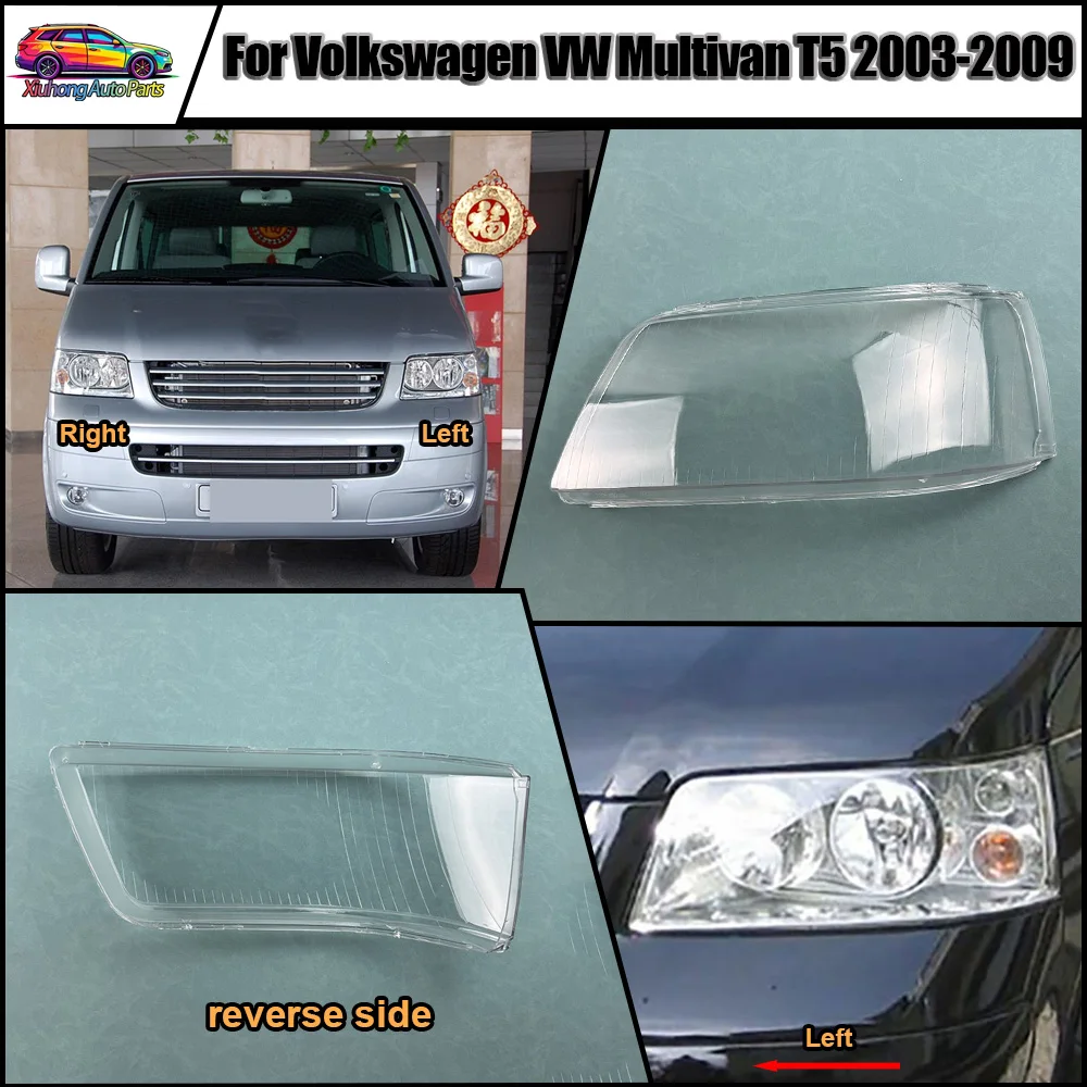 Headlamp Transparent Cover Lampshade Headlight Shell Lens Plexiglass 2003 2004 2005 2006-2009 For Volkswagen VW Multivan T5
Headlamp Transparent Cover Lampshade Headlight Shell Lens Plexiglass 2003 2004 2005 2006-2009 For Volkswagen VW Multivan T5