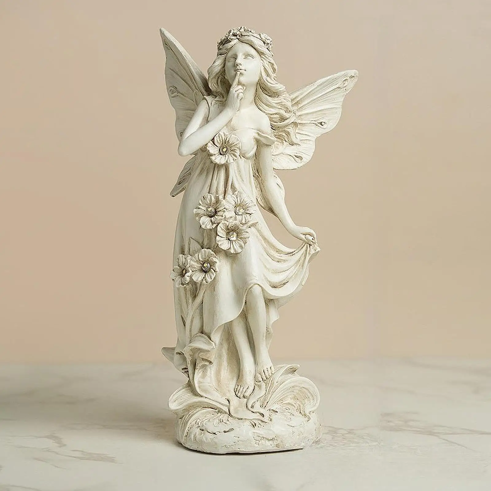 European Flower Fairy Decoration Home Yard Art Decor Retro Angel Garden Statue Sculpture for Patio Desk Walkway Office Ornament
European Flower Fairy Decoration Home Yard Art Decor Retro Angel Garden Statue Sculpture for Patio Desk Walkway Office Ornament