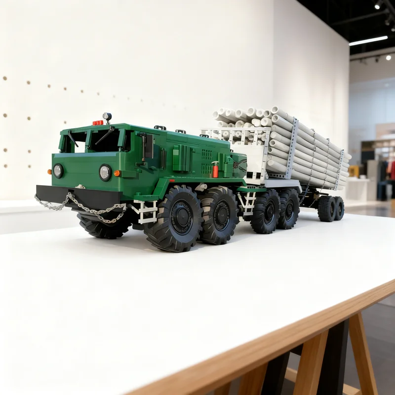 4573pcs MOC MAZ 537 Truck With Or Without Creator Model Building Blocks Creative DIY Gift Display Decor Assemble Premium Adult
4573pcs MOC MAZ 537 Truck With Or Without Creator Model Building Blocks Creative DIY Gift Display Decor Assemble Premium Adult