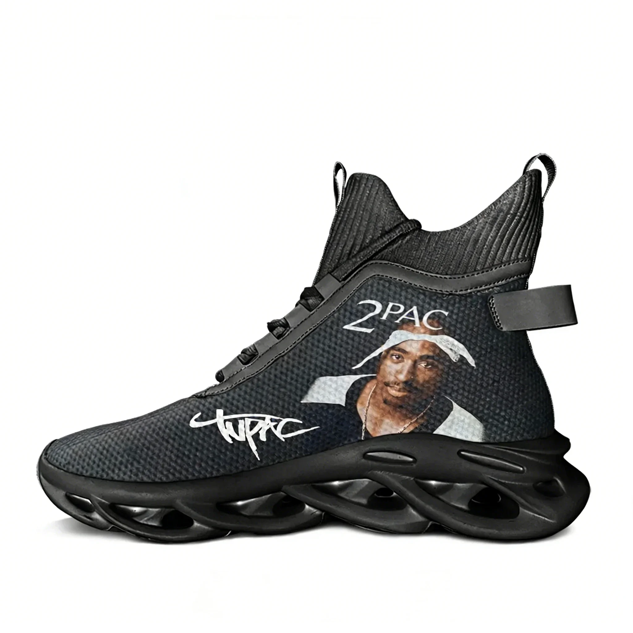 Кроссовки Tupac Rapper 2Pac High Top Flats, кроссовки для хип-хоп исполнителей, мужские и женские кроссовки для походов, легкие кроссовки для путешествий, кроссовки для бега
Кроссовки Tupac Rapper 2Pac High Top Flats, кроссовки для хип-хоп исполнителей, мужские и женские кроссовки для походов, легкие кроссовки для путешествий, кроссовки для бега