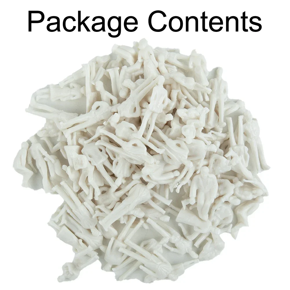 100Pcs 1:50 Scale Railway Train Mixed Unpainted People Figures Model DIY Cafts Architectural Model Human Scale HO Model Plastic
100Pcs 1:50 Scale Railway Train Mixed Unpainted People Figures Model DIY Cafts Architectural Model Human Scale HO Model Plastic