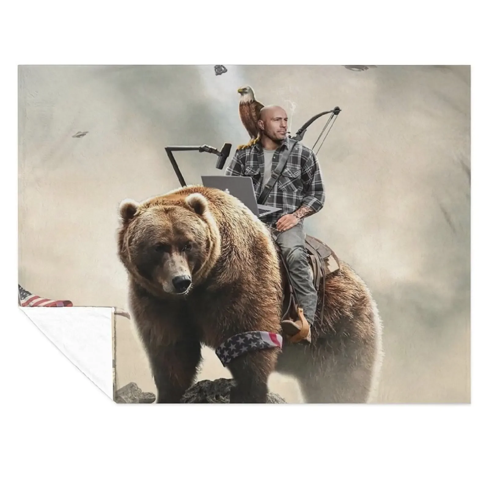 Joe Rogan Riding A Bear (+ Aliens) Throw Blanket Luxury St Travel Blankets Sofas Of Decoration Luxury Thicken Blankets
Joe Rogan Riding A Bear (+ Aliens) Throw Blanket Luxury St Travel Blankets Sofas Of Decoration Luxury Thicken Blankets