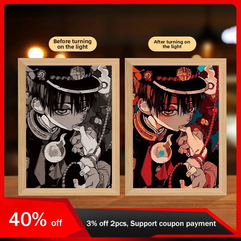 23cm/9.06in Tum Rensabiyuu 3D Light Painting Night Lamp Anime Peripherals Figures Bedroom Table Display Ornaments Birthday Gift
23cm/9.06in Tum Rensabiyuu 3D Light Painting Night Lamp Anime Peripherals Figures Bedroom Table Display Ornaments Birthday Gift