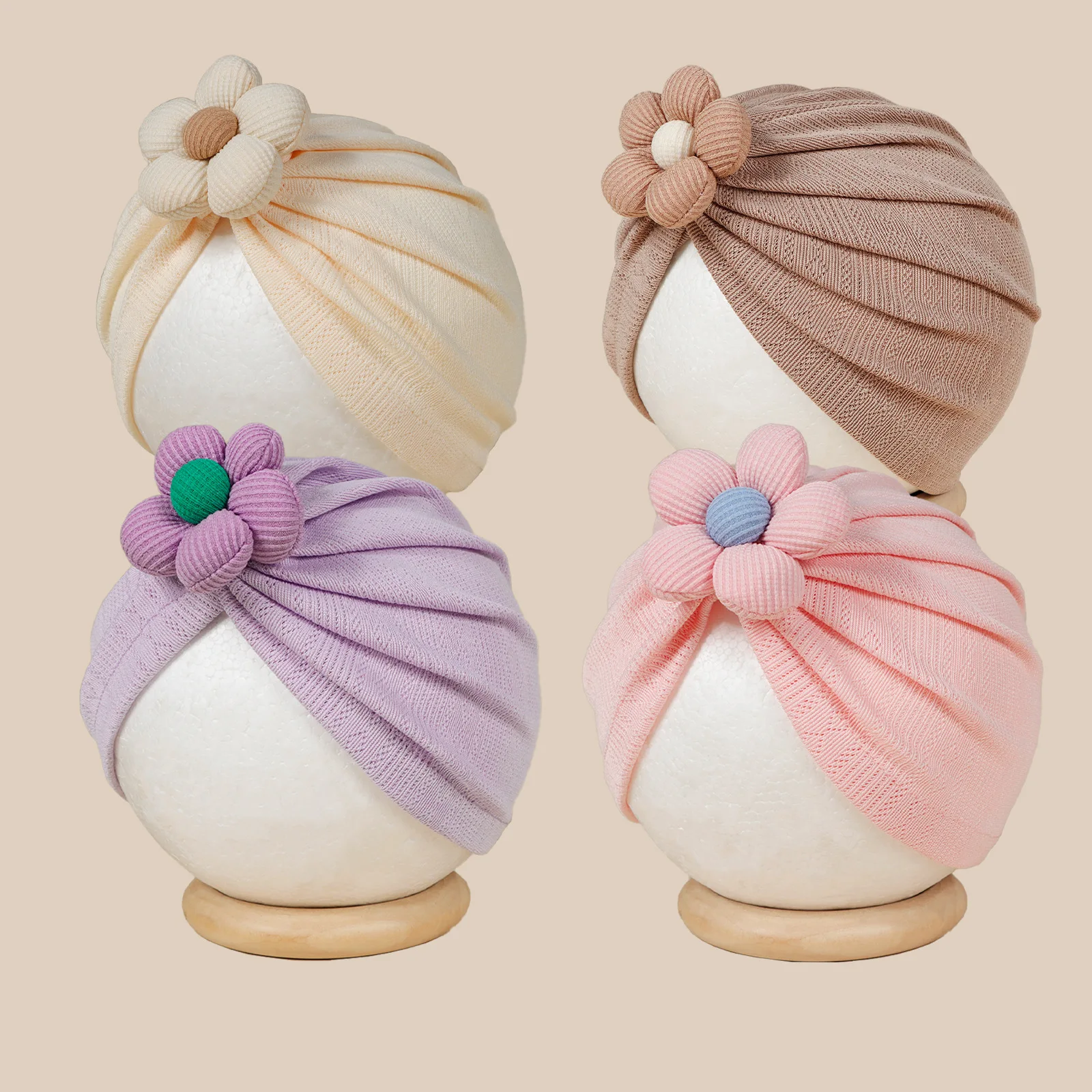 Cute Kawaii Flower Baby Hat Newborn Infant Beanies Toddler Indian Cap Headwraps Solid Color Turban Girls Bonnet Hair Accessories
Cute Kawaii Flower Baby Hat Newborn Infant Beanies Toddler Indian Cap Headwraps Solid Color Turban Girls Bonnet Hair Accessories