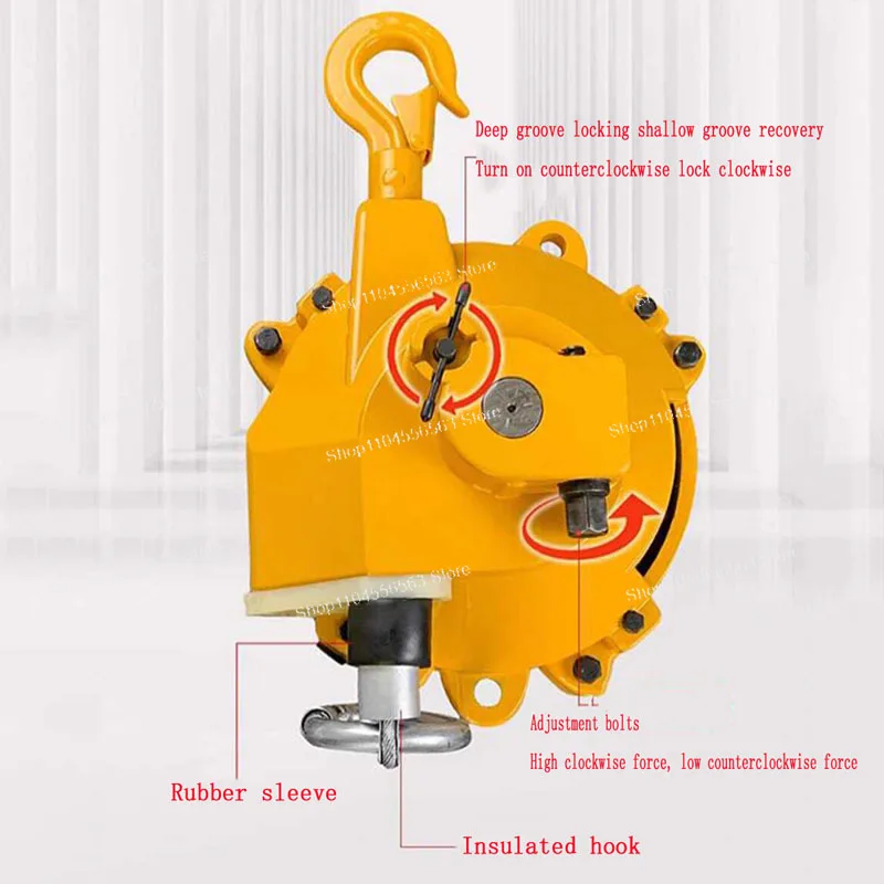 "Spring Balancer – 9-15kg Capacity Self-Locking Tower-Style Tool Balancer with Adjustable Tension"
"Spring Balancer – 9-15kg Capacity Self-Locking Tower-Style Tool Balancer with Adjustable Tension"