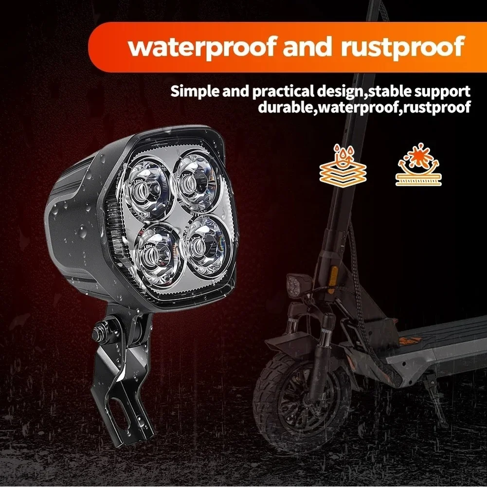 Electric Scooter LED Headlight For Kukirin M4 Max High Brightness Waterproof Front Lamp E-scoter Handlebar Lamp
Electric Scooter LED Headlight For Kukirin M4 Max High Brightness Waterproof Front Lamp E-scoter Handlebar Lamp