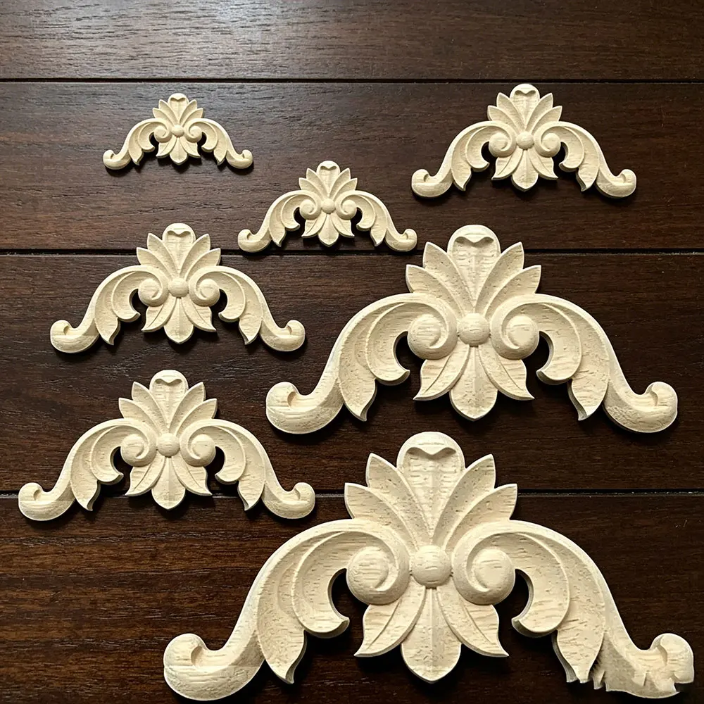 European Wood Decoration Carved Furniture Applique Decorative Background Patch Vintage Home Decor Ornaments
European Wood Decoration Carved Furniture Applique Decorative Background Patch Vintage Home Decor Ornaments
