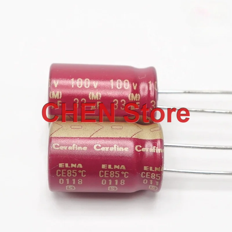 2PCS/lot original ELNA cerafine 100V33UF 12.5X20MM 85C audio electrolytic capacitor ROA 33UF 100V free shipping
2PCS/lot original ELNA cerafine 100V33UF 12.5X20MM 85C audio electrolytic capacitor ROA 33UF 100V free shipping