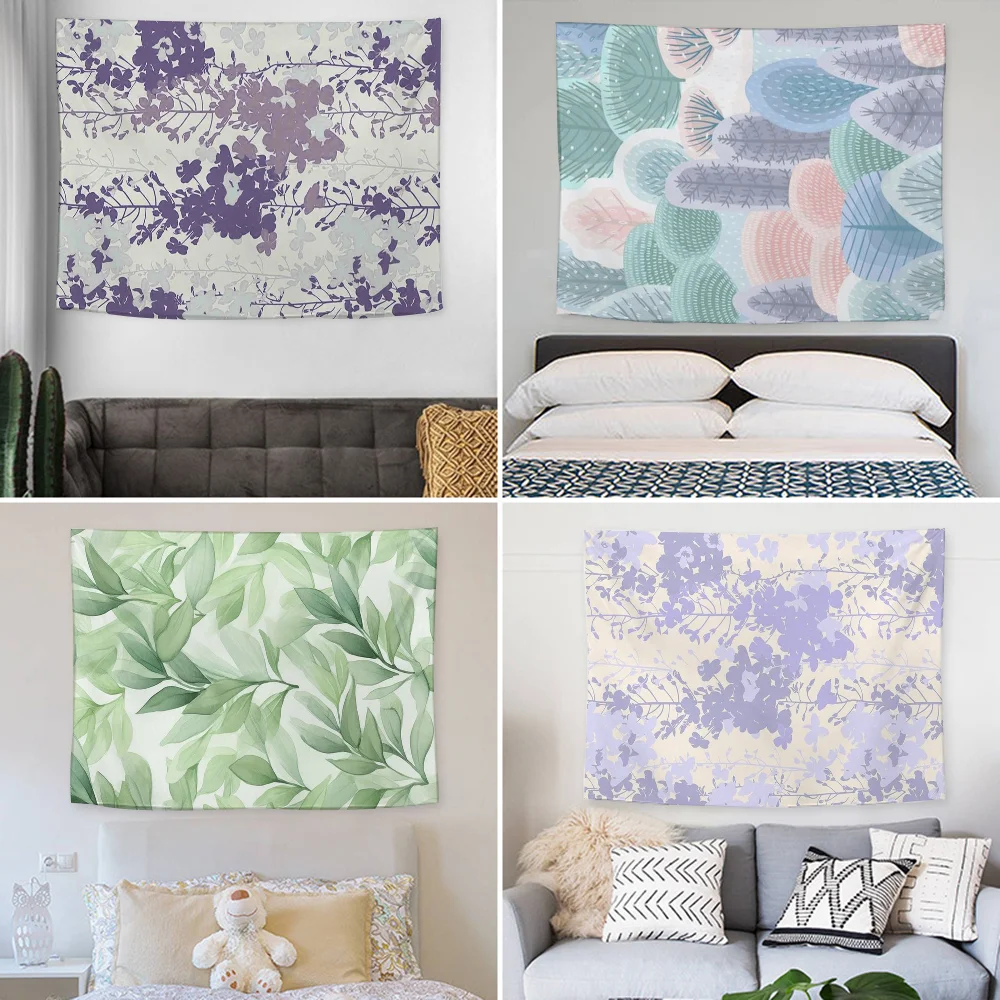 Plant art Tapestry Decoration party Background Hanging Cloth Bedroom Tapestry Room Decor Aesthetic 
Plant art Tapestry Decoration party Background Hanging Cloth Bedroom Tapestry Room Decor Aesthetic