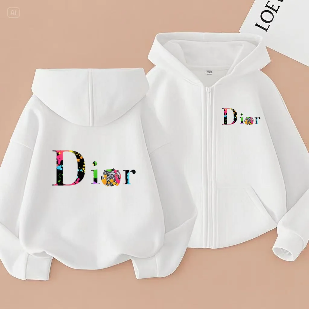 Children Zipper Style Coat Fashion Letter Sweatshirt Clothing Boys Girls 3-12Yrs Hoodie Long-sleeved Top Casual Charming Clothes
Children Zipper Style Coat Fashion Letter Sweatshirt Clothing Boys Girls 3-12Yrs Hoodie Long-sleeved Top Casual Charming Clothes
