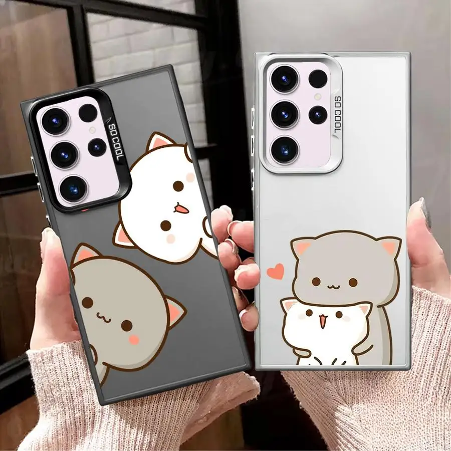Phone Case for Samsung Galaxy S23 S24 S25 Ultra S20 S22 S23 FE Note 20 S21 Plus S24FE Shell Cover Cute Cartoon Cat Couple
Phone Case for Samsung Galaxy S23 S24 S25 Ultra S20 S22 S23 FE Note 20 S21 Plus S24FE Shell Cover Cute Cartoon Cat Couple