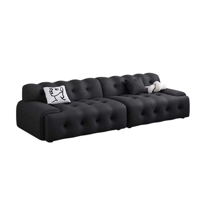 Italian minimalist Rochburg fabric sofa modern simple living room small apartment designer
Italian minimalist Rochburg fabric sofa modern simple living room small apartment designer