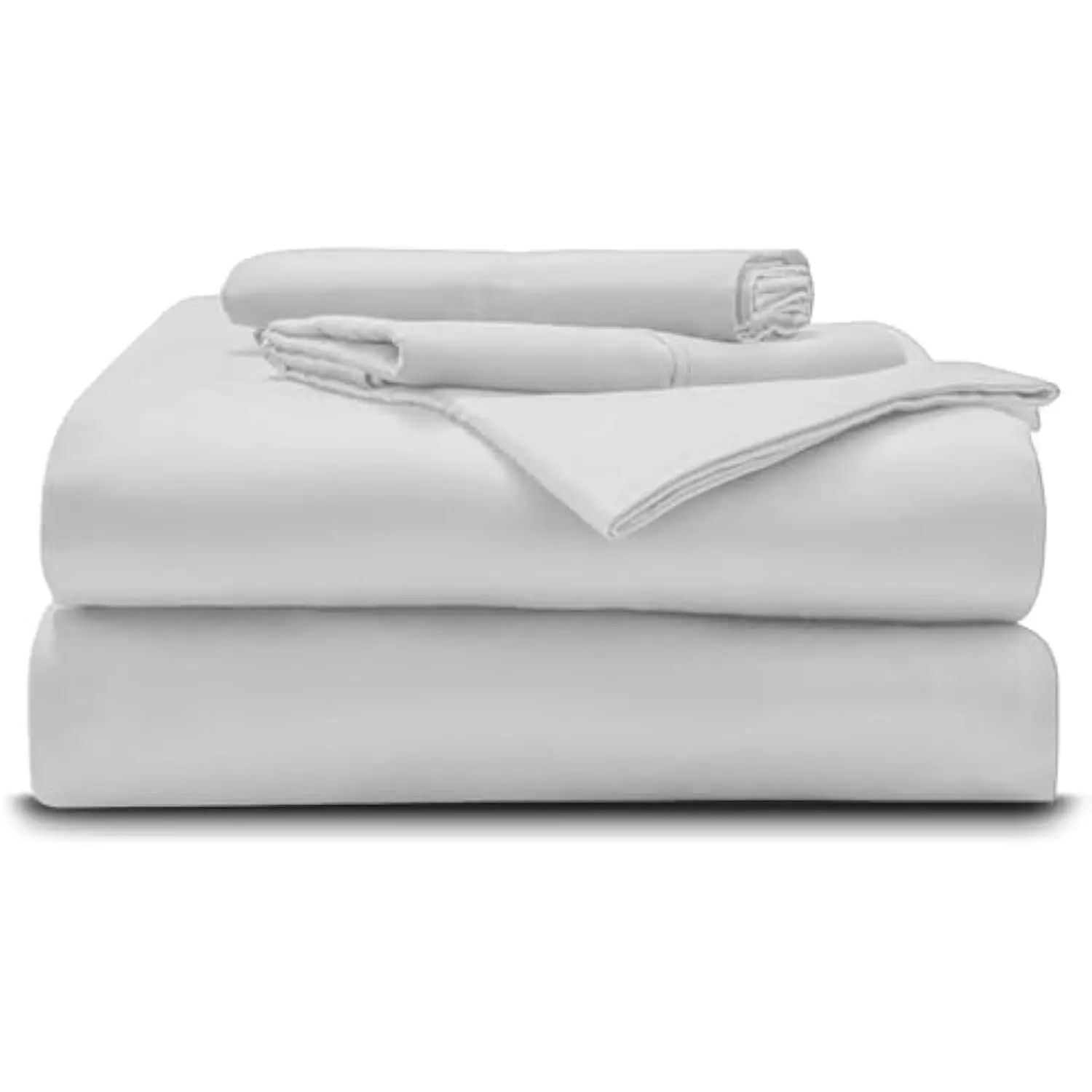 RV King Size Percale Sheet Set, 1000-Thread Count 100% Percale Weave Organic Cotton 4-Piece Soft Breathable Bed Sheets, 18-inch
RV King Size Percale Sheet Set, 1000-Thread Count 100% Percale Weave Organic Cotton 4-Piece Soft Breathable Bed Sheets, 18-inch