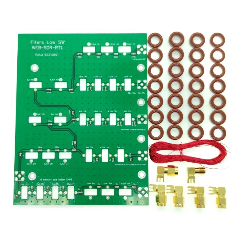 DIY KITS WEB-SDR low HF and LF/MF bands Ffilters low SW For Medium and short wave radio, SDR RX
DIY KITS WEB-SDR low HF and LF/MF bands Ffilters low SW For Medium and short wave radio, SDR RX