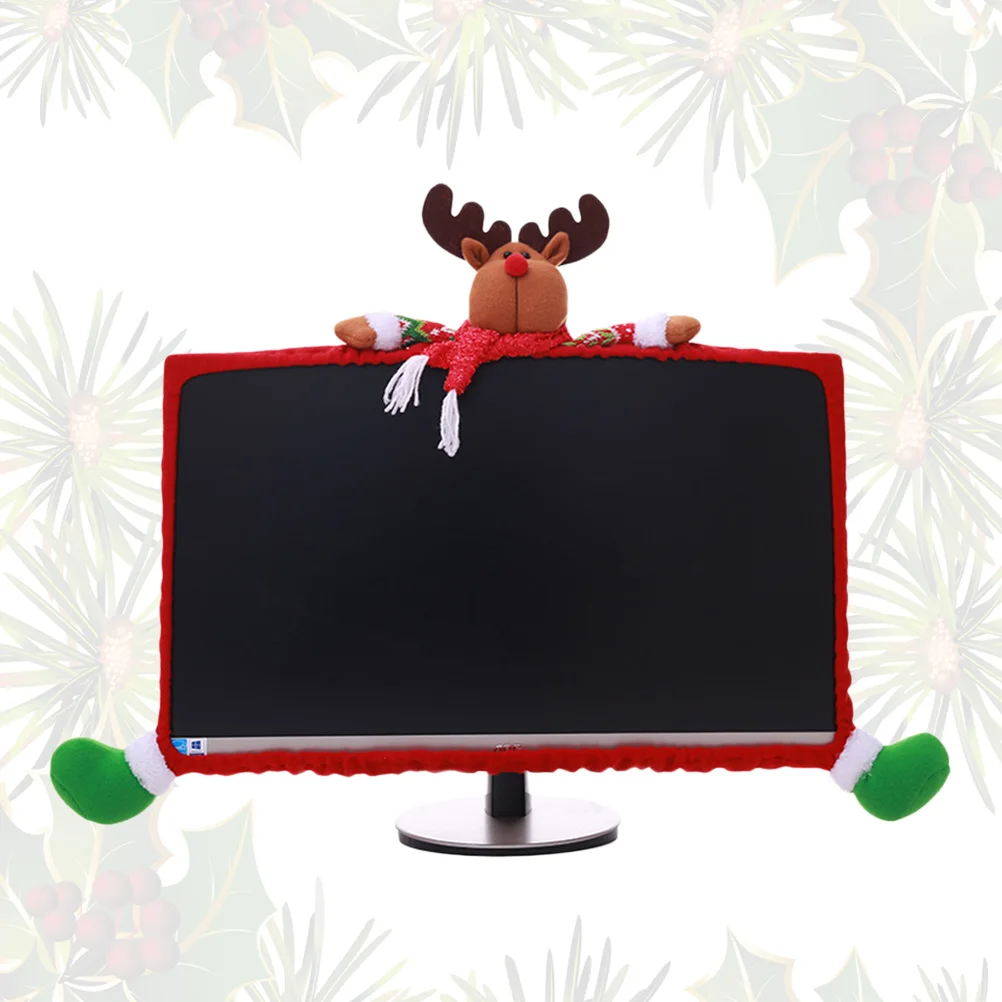 Computer Screen Cover 25-35 Inch Monitor Cute Cartoon Xmas Decoration Dust Sleeve Holiday Ornament Christmas Gift
Computer Screen Cover 25-35 Inch Monitor Cute Cartoon Xmas Decoration Dust Sleeve Holiday Ornament Christmas Gift