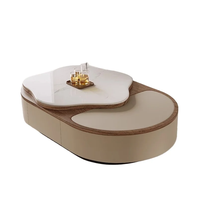 Cream Wind Rock Plate Tea Table Combination Living Room Home Light Luxury Telescopic Storage Petal Tea Table
Cream Wind Rock Plate Tea Table Combination Living Room Home Light Luxury Telescopic Storage Petal Tea Table