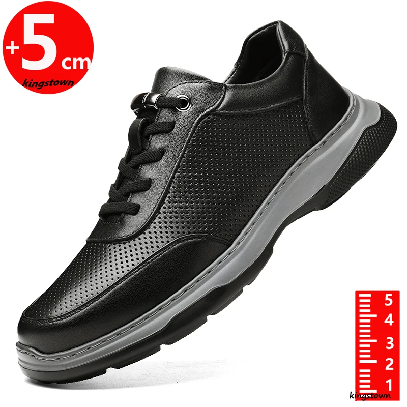 Leather Sneakers Men Elevator Height Increase Shoes for Man 5cm Summer Casual Lift Footwear High Quality
Leather Sneakers Men Elevator Height Increase Shoes for Man 5cm Summer Casual Lift Footwear High Quality