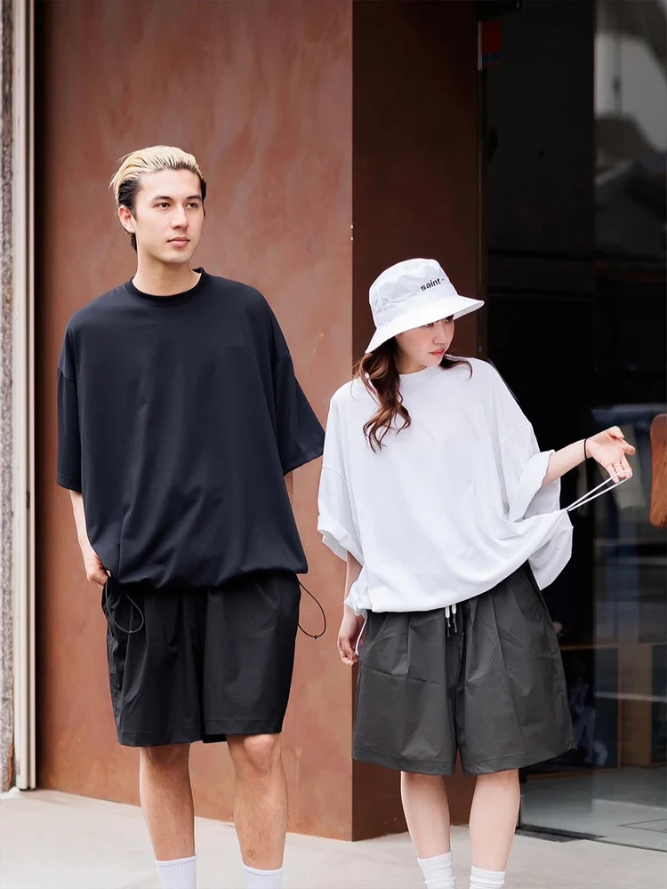 SFC short sleeve loose large size top drawstring hem Japanese retro shoulder half sleeve
SFC short sleeve loose large size top drawstring hem Japanese retro shoulder half sleeve