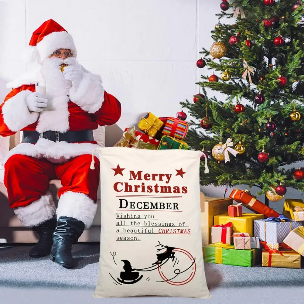 Customizable Santa Sack Christmas Gift Bag Reusable Cotton Drawstring Gift Bags for Christmas Candy Snacks Portable for Holiday
Customizable Santa Sack Christmas Gift Bag Reusable Cotton Drawstring Gift Bags for Christmas Candy Snacks Portable for Holiday