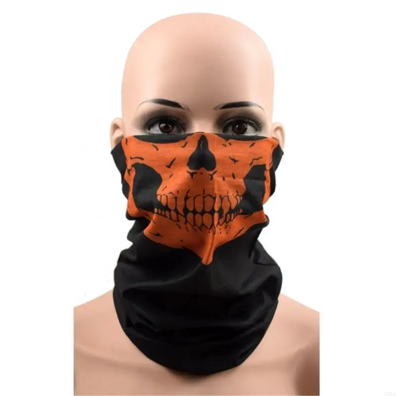50LE Sport Bandana Skull Printing Neck Gaiter Comfortable and Breathable Neck Warmer
50LE Sport Bandana Skull Printing Neck Gaiter Comfortable and Breathable Neck Warmer
