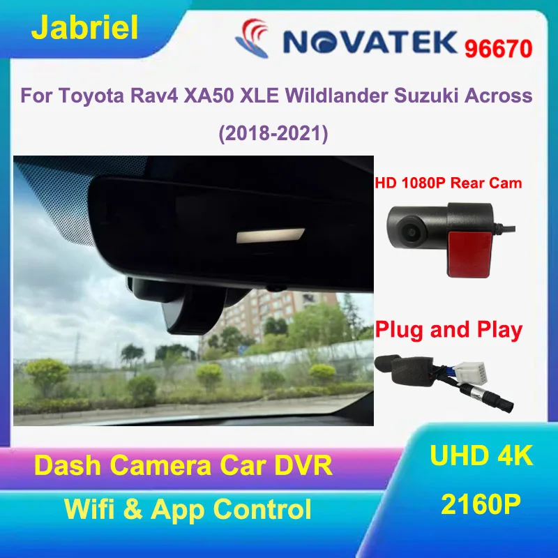 Dedicated 4K UHD 2160P Car DVR Dash Cam High quality Video Recorder For Toyota Rav4 XA50 XLE Wildlander Suzuki Across 2018-2021
Dedicated 4K UHD 2160P Car DVR Dash Cam High quality Video Recorder For Toyota Rav4 XA50 XLE Wildlander Suzuki Across 2018-2021