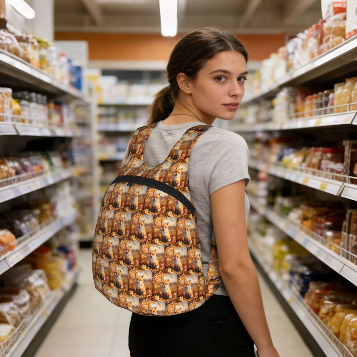 Fox Portrait Johannes Vermeer Style Backpack Student BookBag Children Storage School Bag Laptop Shoulder Bags for Boys Girls
Fox Portrait Johannes Vermeer Style Backpack Student BookBag Children Storage School Bag Laptop Shoulder Bags for Boys Girls